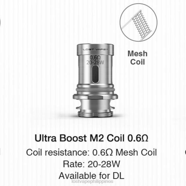 Lost Vape Customer Service - Lost Vape Ultra Boost Coils (5-Pack) M2 V2 0.6ohm 848X347