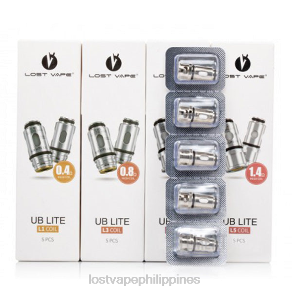 Lost Vape Near Me - Lost Vape UB Lite Coils (5-Pack) L1 0.4ohm 848X5