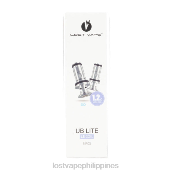 Lost Vape Philippines - Lost Vape UB Lite Coils (5-Pack) L8 1.2ohm Coil 848X121