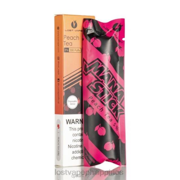 Lost Vape Near Me - Lost Vape Mana Stick Disposable | 300 Puffs | 1.2mL Peach Tea 5% 848X525