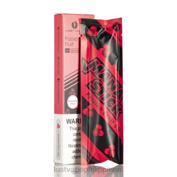 Lost Vape Price - Lost Vape Mana Stick Disposable | 300 Puffs | 1.2mL Passion Fruit 5% 848X524