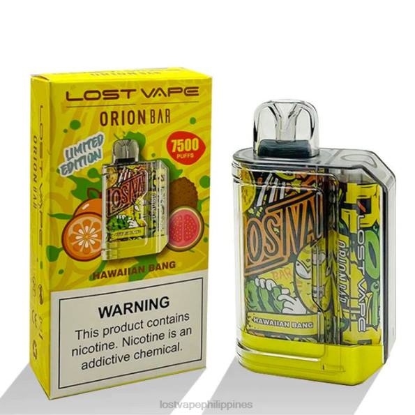 Lost Vape Customer Service - Lost Vape Orion Bar Disposable | 7500 Puff | 18mL | 50mg Hawaiian Bang 848X97