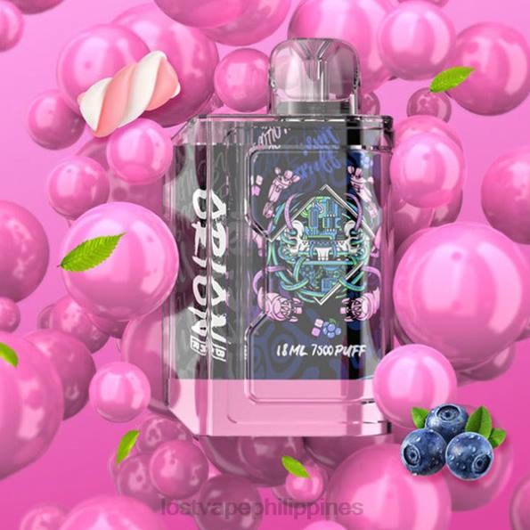 Lost Vape Flavors Philippines - Lost Vape Orion Bar Disposable | 7500 Puff | 18mL | 50mg Blue Cotton Candy 848X78