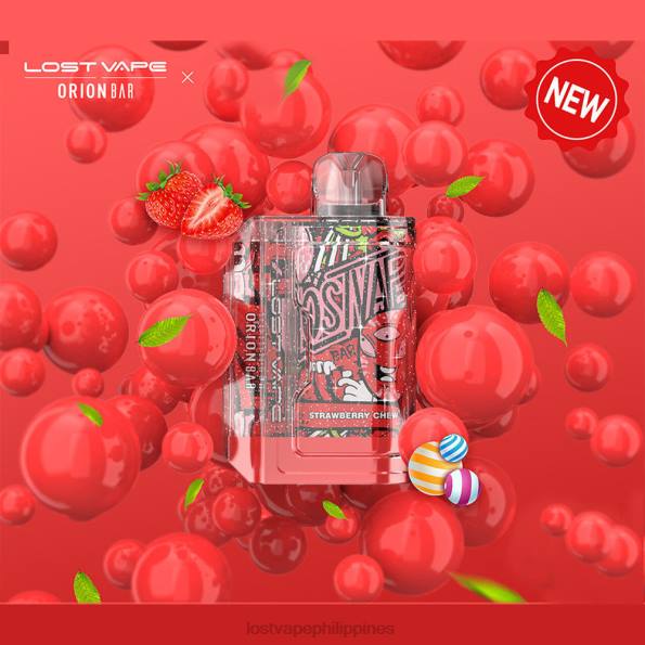 Lost Vape Philippines - Lost Vape Orion Bar Disposable | 7500 Puff | 18mL | 50mg Strawberry Chew 848X91