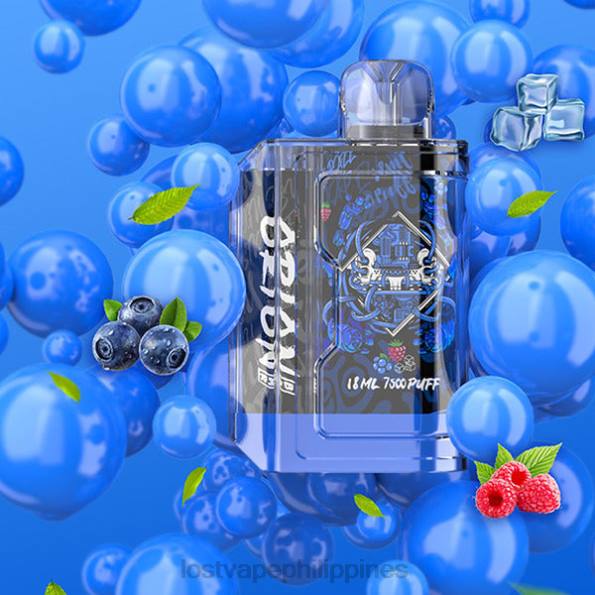 Lost Vape Price Philippines - Lost Vape Orion Bar Disposable | 7500 Puff | 18mL | 50mg Blue Razz Ice 848X82