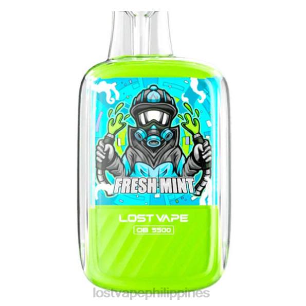 Lost Vape Philippines - Lost Vape Orion OB5500 5500 Puffs 14mL 50mg Disposable Fresh Mint 848X101