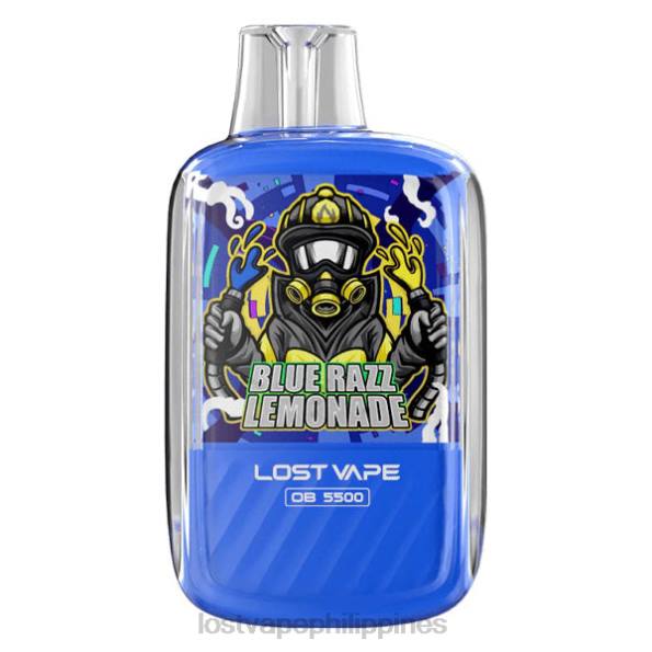 Lost Vape Price Philippines - Lost Vape Orion OB5500 5500 Puffs 14mL 50mg Disposable Blue Razz Lemonade 848X2
