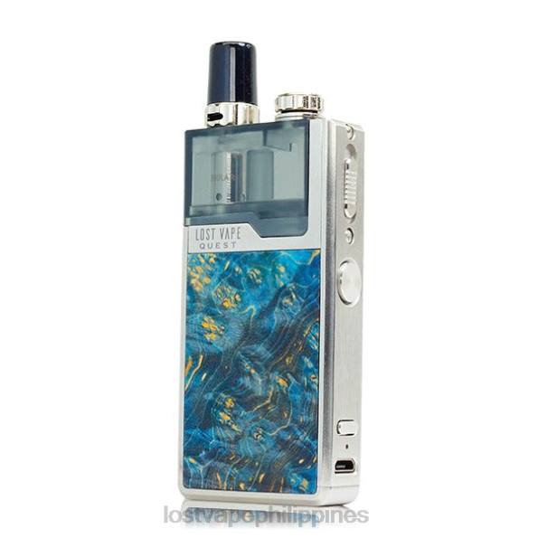 Lost Vape Pods Near Me - Lost Vape Quest Orion Q Pod Device Full Kit Silver/Blue Stabwood 848X476