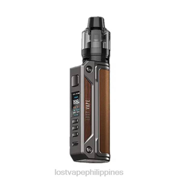 Lost Vape Customer Service - Lost Vape Thelema Solo 100W Kit Gunmetal/Ochre Brown 848X167