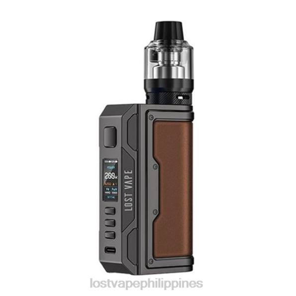 Lost Vape Manila - Lost Vape Thelema Quest 200W Kit Gunmetal/Leather 848X143