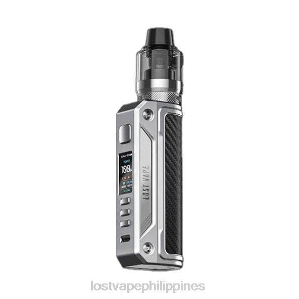Lost Vape Wholesale - Lost Vape Thelema Solo 100W Kit SS/Carbon Fiber 848X169