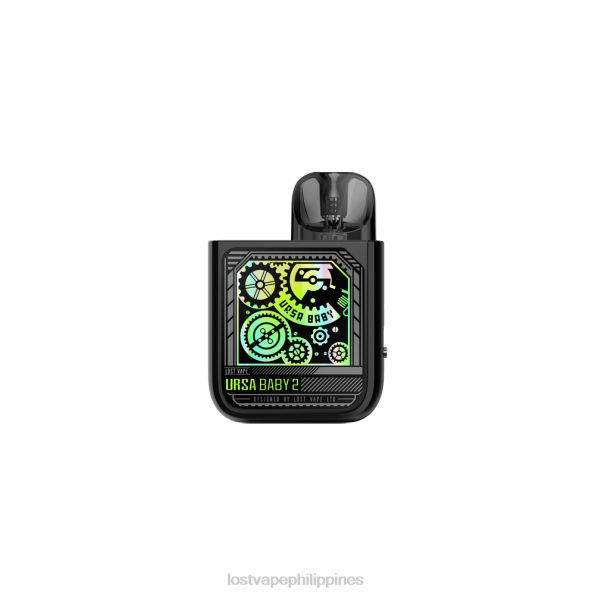 Lost Vape Price - Lost Vape URSA Baby 2 Kit | Pod System Pop Black/Time Gear 848X354