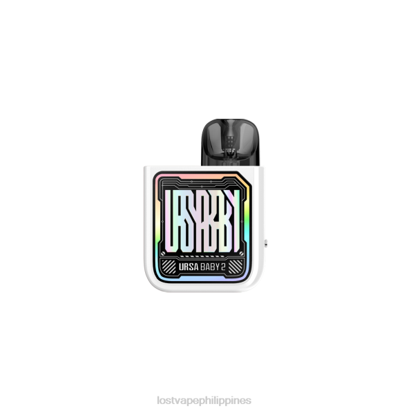 Lost Vape Price Philippines - Lost Vape URSA Baby 2 Kit | Pod System Tech White/Fancy Maze 848X352