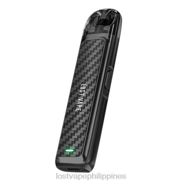 Lost Vape Near Me - Lost Vape URSA Pod Kit | 800mAh Black Carbon Fiber 848X225