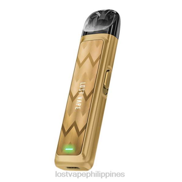Lost Vape Wholesale - Lost Vape URSA Pod Kit | 800mAh Wave Gold 848X229