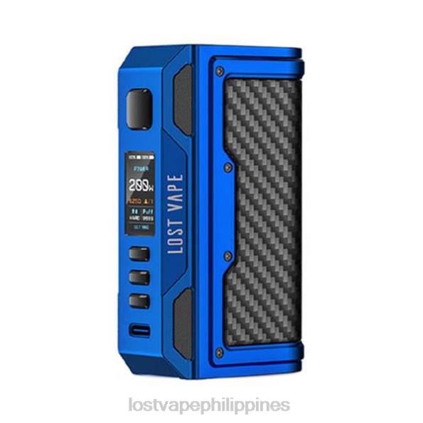 Lost Vape Customer Service - Lost Vape Thelema Quest 200W Mod Matte Blue/Carbon Fiber 848X177