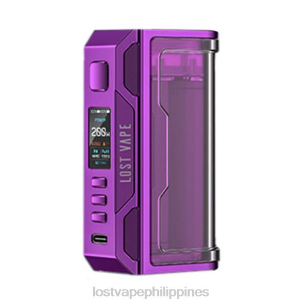 Lost Vape Customer Service - Lost Vape Thelema Quest 200W Mod Purple/Clear 848X187