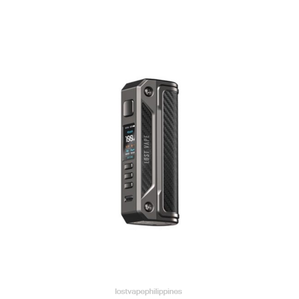 Lost Vape Philippines - Lost Vape Thelema Solo 100W Mod Gunmetal/Carbon Fiber 848X251