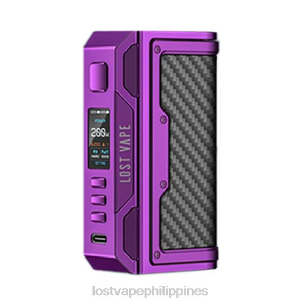 Purple/Carbon Fiber