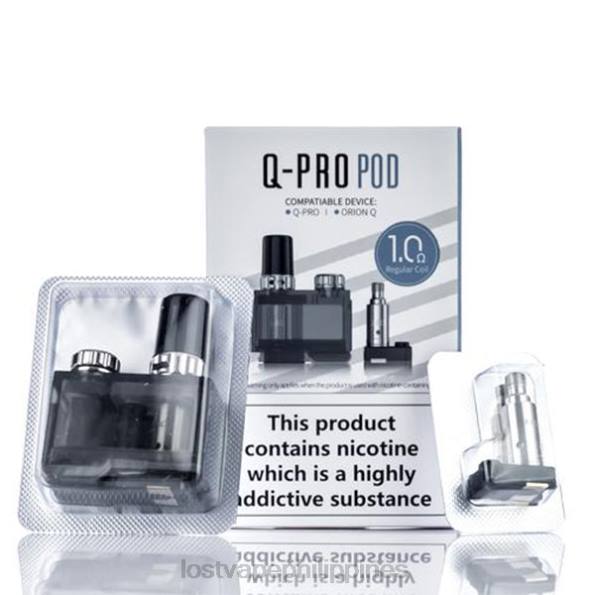 Lost Vape Near Me - Lost Vape Orion Q-PRO Pod Set | 1 Pod + 2 Coils 1.ohm Coils 848X405